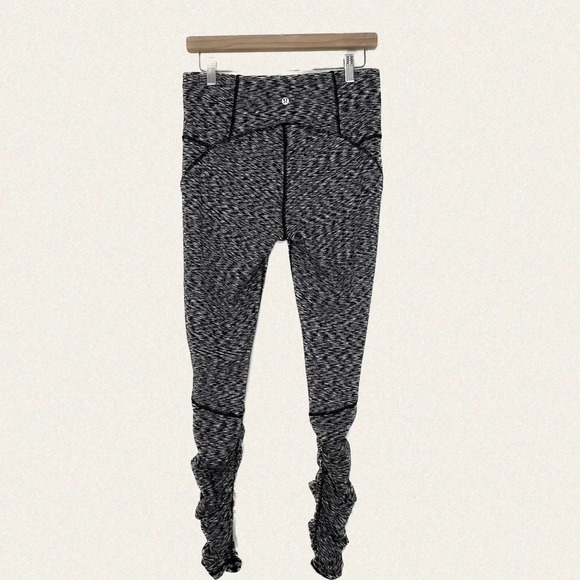Lululemon Athletica Black and Gray Leggings - Picture 7 of 7